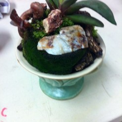 Ceramic planter $95